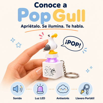 Llavero Antiestrés Gaviota PopGull